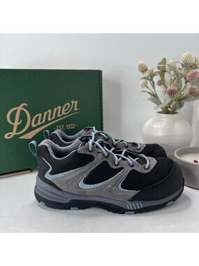 Danner Run Time 3" ESD Composite Toe Sneaker Gray/Black 12374 Women 9M NWB